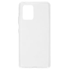 Softcase Backcover Samsung Galaxy S10 Lite - Transparant