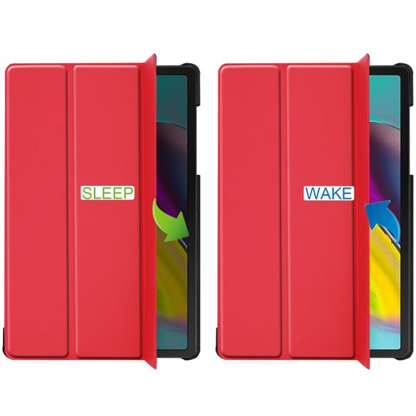 iMoshion Trifold Bookcase Samsung Galaxy Tab S5e - Rood