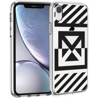 iMoshion Design hoesje iPhone Xr - Grafisch - Kruis - Transparant