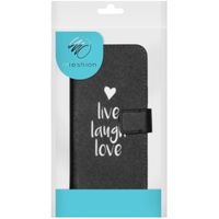 iMoshion Design Softcase Bookcase iPhone 11 - Live Laugh Love