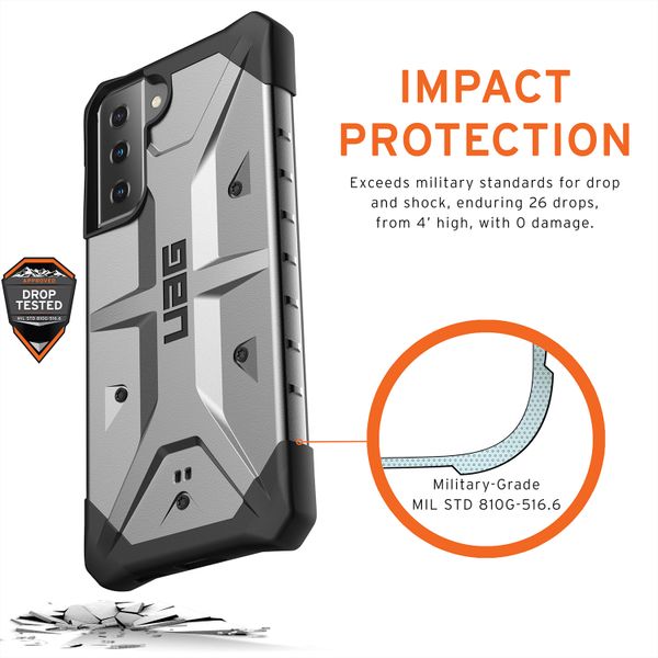 UAG Pathfinder Backcover Samsung Galaxy S21 - Zilver