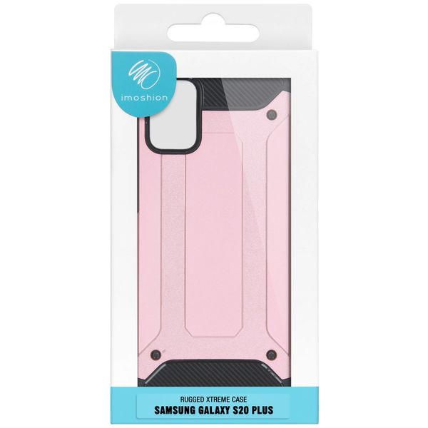 iMoshion Rugged Xtreme Backcover Samsung Galaxy S20 Plus - Rosé Goud