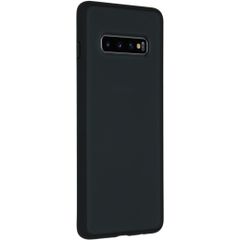 iMoshion Frosted Backcover Samsung Galaxy S10 Plus - Zwart