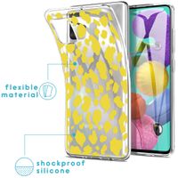 iMoshion Design hoesje Samsung Galaxy A51 - Luipaard - Geel