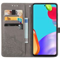 iMoshion Mandala Bookcase Samsung Galaxy A52(s) (5G/4G) - Grijs