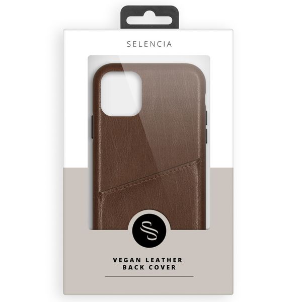 Selencia Vayu Vegan Lederen Backcover iPhone SE (2022 / 2020) / 8 / 7 / 6(s)