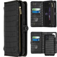 iMoshion 2-in-1 Wallet Bookcase Samsung Galaxy A51 - Black Crocodile