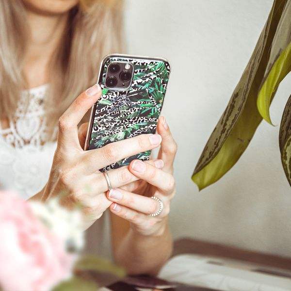 iMoshion Design hoesje Galaxy A51 - Jungle - Wit / Zwart / Groen