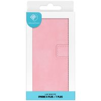 iMoshion Luxe Bookcase iPhone 8 Plus / 7 Plus - Roze