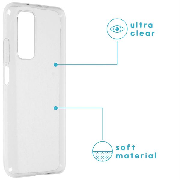 iMoshion Softcase Backcover Xiaomi Mi 10T (Pro) - Transparant