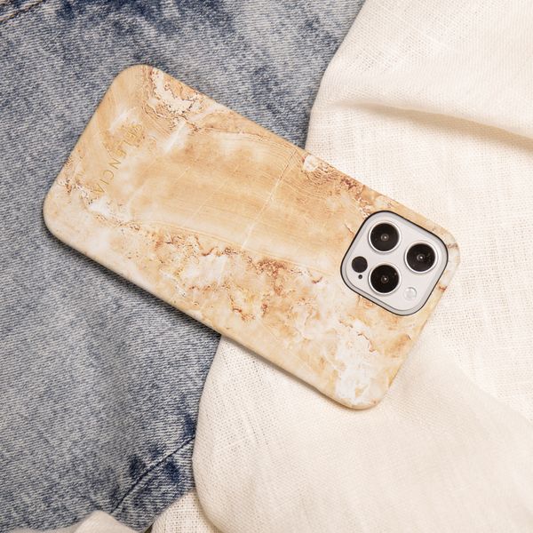 Selencia Maya Fashion Backcover Samsung Galaxy A51 - Marble Sand