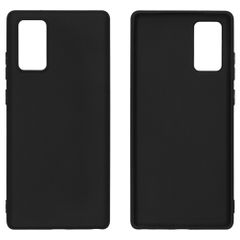 iMoshion Color Backcover Samsung Galaxy Note 20 - Zwart