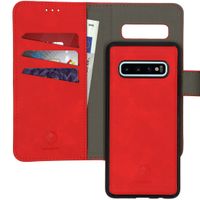 iMoshion Uitneembare 2-in-1 Luxe Bookcase Samsung Galaxy S10 - Rood