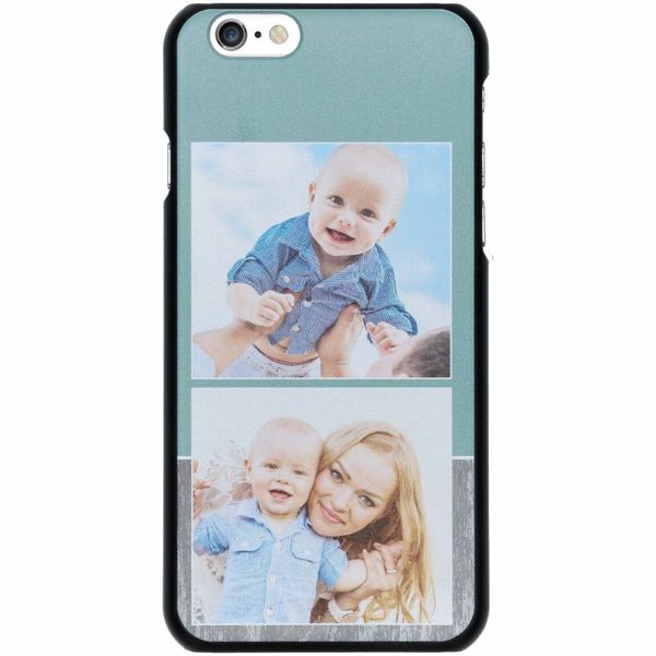 Ontwerp je eigen iPhone 6 / 6s hardcase hoesje - Zwart