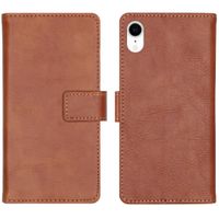 iMoshion Luxe Bookcase iPhone Xr - Bruin