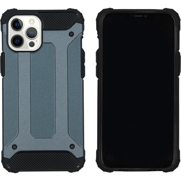 iMoshion Rugged Xtreme Backcover iPhone 12 Pro Max - Donkerblauw