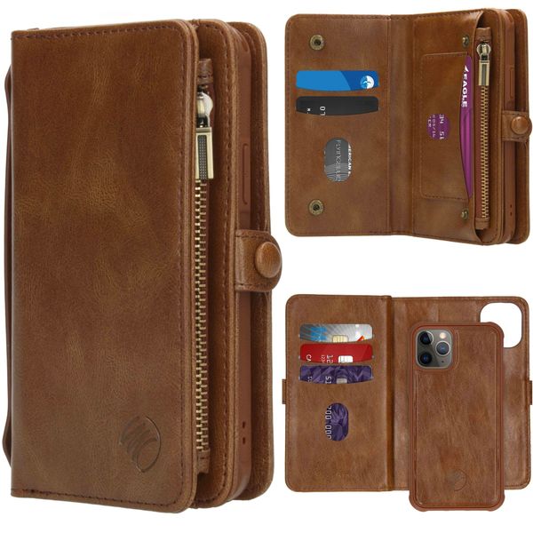 iMoshion 2-in-1 Wallet Bookcase iPhone 11 Pro - Bruin