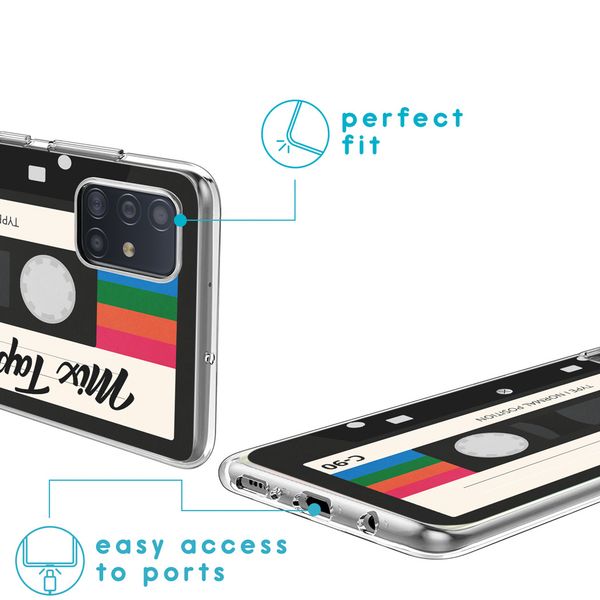 iMoshion Design hoesje Samsung Galaxy A51 - Cassette