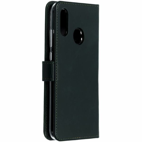 Selencia Echt Lederen Bookcase Huawei P Smart (2019)