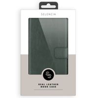 Selencia Echt Lederen Bookcase iPhone 8 Plus / 7 Plus