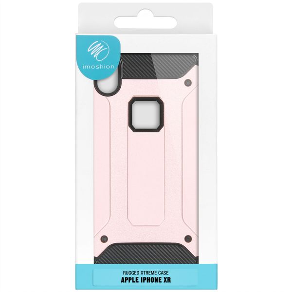 iMoshion Rugged Xtreme Backcover iPhone Xr - Rosé Goud