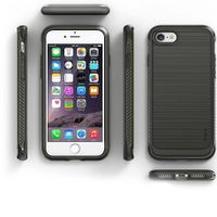 Ringke Onyx Backcover voor iPhone SE (2022 / 2020) / 8 / 7 - Zwart