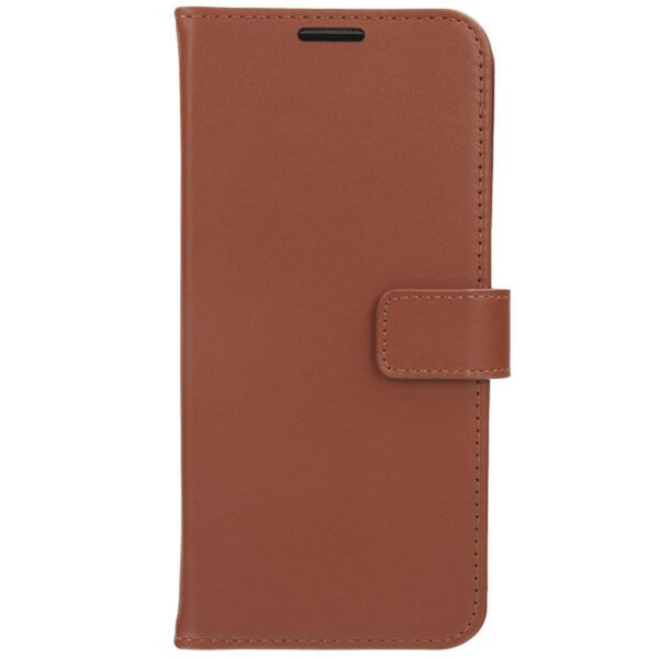 Valenta Leather Bookcase Samsung Galaxy S21 - Bruin