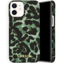 Selencia Maya Fashion Backcover iPhone 12 Mini - Green Panther