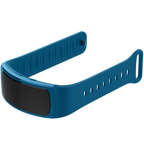 iMoshion Siliconen bandje Samsung Gear Fit 2 / 2 Pro - Blauw