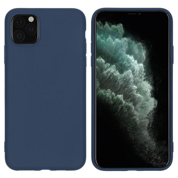 iMoshion Color Backcover iPhone 11 Pro Max - Donkerblauw