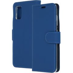 Accezz Wallet Softcase Bookcase Samsung Galaxy A41 - Blauw