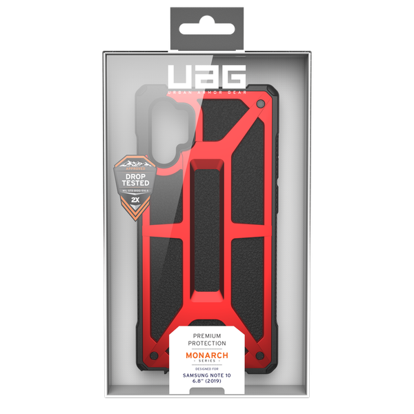 UAG Monarch Backcover Samsung Galaxy Note 10 Plus - Rood