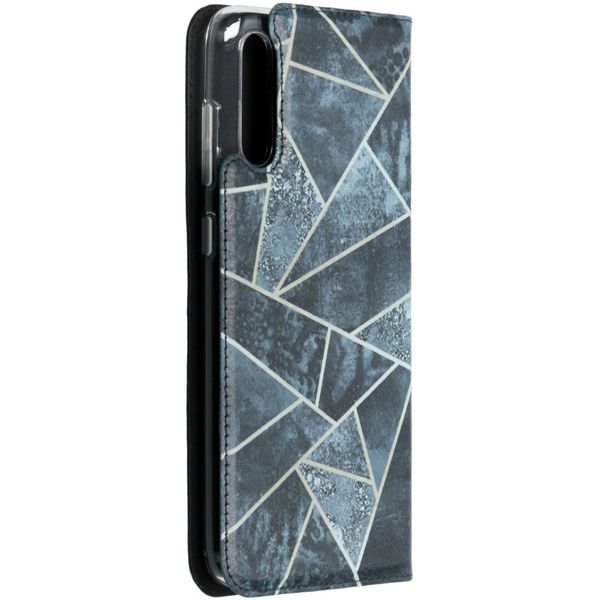 Design Softcase Bookcase Samsung Galaxy A70