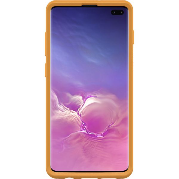 OtterBox Symmetry Backcover Samsung Galaxy S10 Plus - Geel