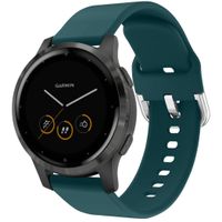 iMoshion Siliconen bandje Garmin Vivoactive 4L - Donkergroen