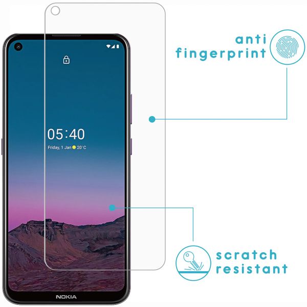 iMoshion Screenprotector Gehard Glas 2 pack Nokia 5.4