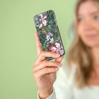 iMoshion Design hoesje iPhone 12 Mini - Jungle - Groen / Roze