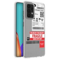 iMoshion Design hoesje Samsung Galaxy A52(s) (5G/4G) - Label