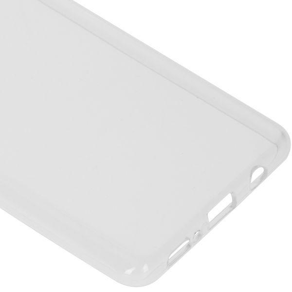 Accezz Clear Backcover Samsung Galaxy A71 - Transparant