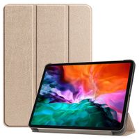 iMoshion Trifold Bookcase iPad Pro 12.9 (2021 / 2022) - Goud