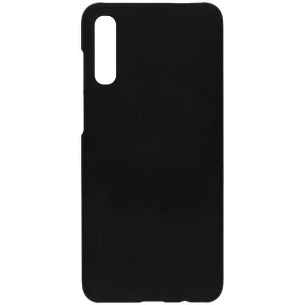 Effen Backcover Samsung Galaxy A70 - Zwart