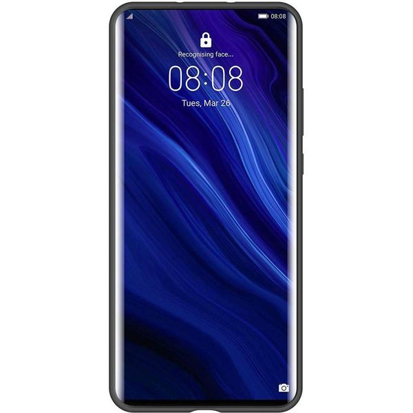 Huawei Silicone Backcover Huawei P30 Pro - Zwart