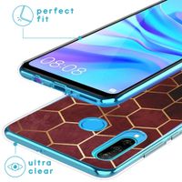 iMoshion Design hoesje Huawei P30 Lite - Patroon - Rood