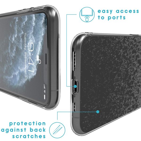 iMoshion Design hoesje iPhone 11 Pro - Spetters - Zwart