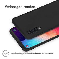 iMoshion Color Backcover Samsung Galaxy A50 / A30s - Zwart