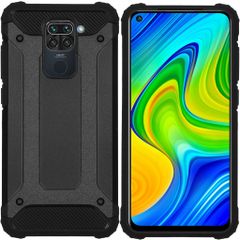 iMoshion Rugged Xtreme Backcover Xiaomi Redmi Note 9 - Zwart