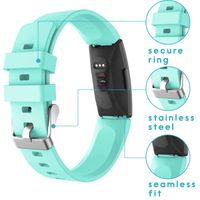 iMoshion Siliconen bandje Fitbit Inspire - Turquoise