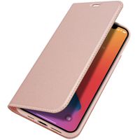 Dux Ducis Slim Softcase Bookcase iPhone 12 Pro Max - Rosé Goud