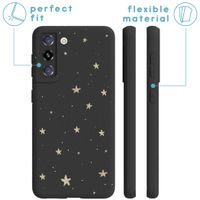 iMoshion Design hoesje Samsung Galaxy S21 - Sterren / Zwart