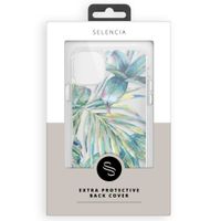 Selencia Zarya Fashion Extra Beschermende Backcover Samsung Galaxy A22 (5G) - Jungle Leaves